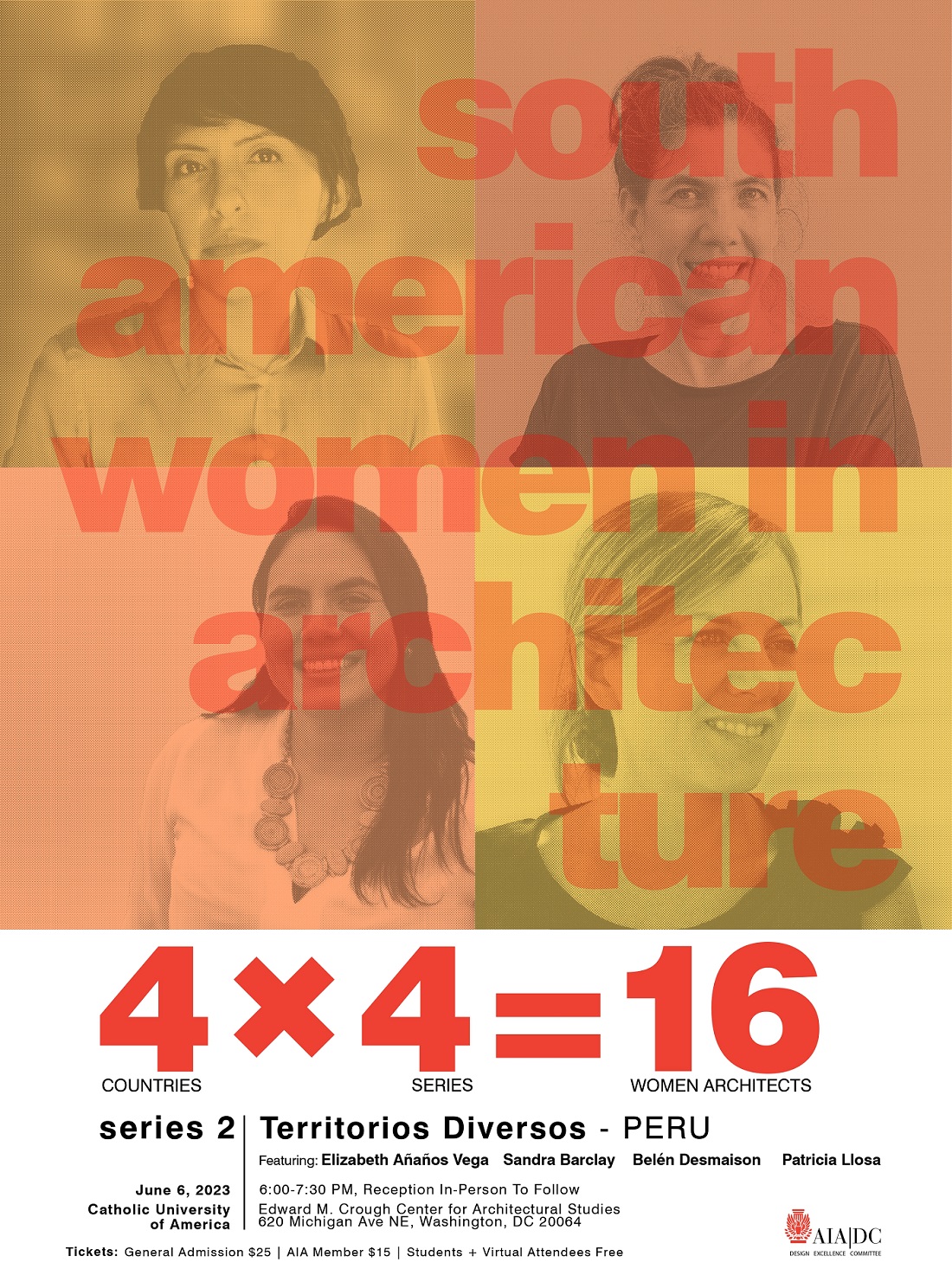 4x4=16 arquitectas peruanas