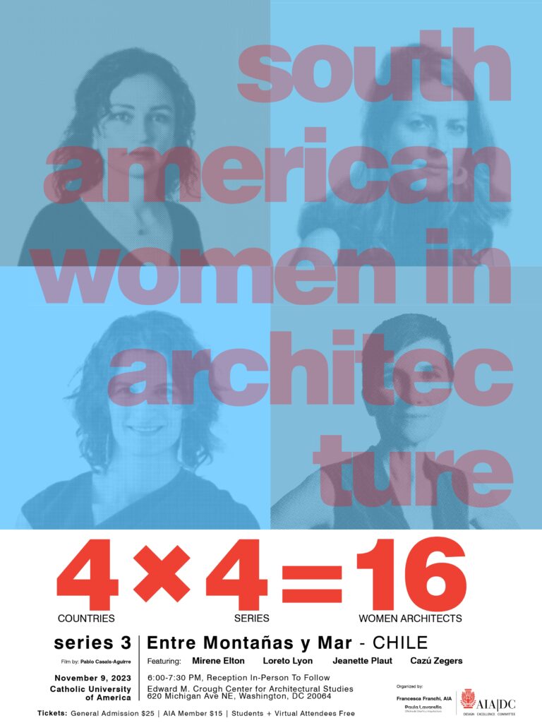 4x4=16 arquitectas chilenas